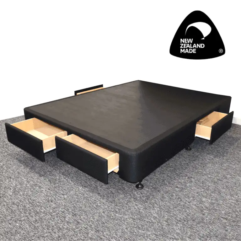 Bed Base | NZ Made | 4 Drawers | Kwickshop