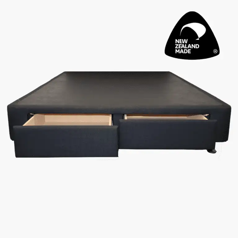 Bed Base | NZ Made | 2 Drawers | Kwickshop