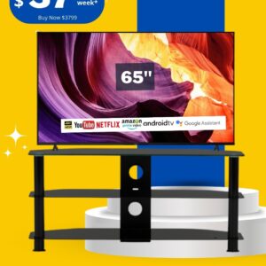 65" Smart TV + TV Cabinet Package Deal