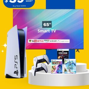 65" Smart TV + PS5 Package Deal