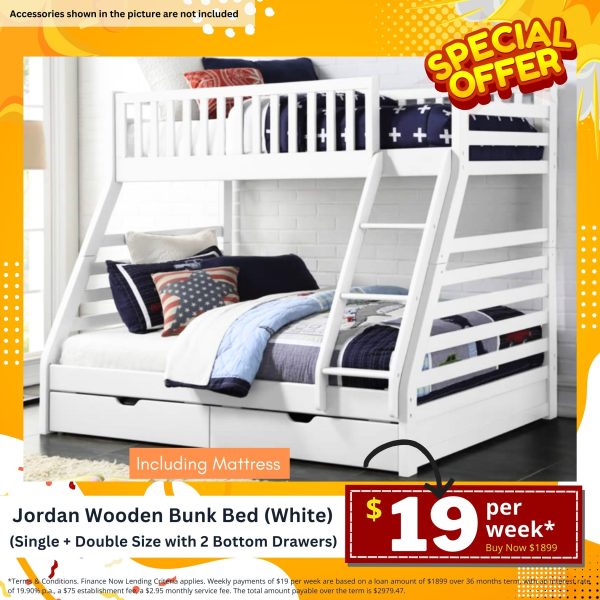 Bunk Bed With Mattress Package Deal